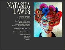 Tablet Screenshot of natashalawes.co.uk